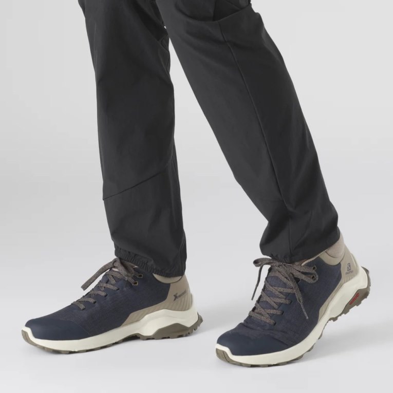 Salomon X Reveal Chukka CSWP Men's Winter Boots Navy / Khaki | CA 20F14